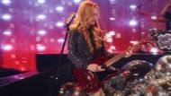 The iconic red electric guitar returns in the 2025 movie (Image via YouTube/@Disney)